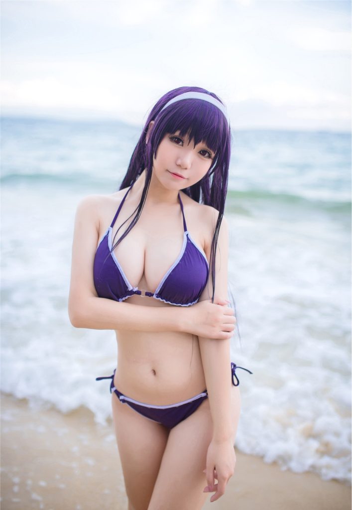 白金saki圣诞写真图集曝光，甜美中带点反差感-宅图社